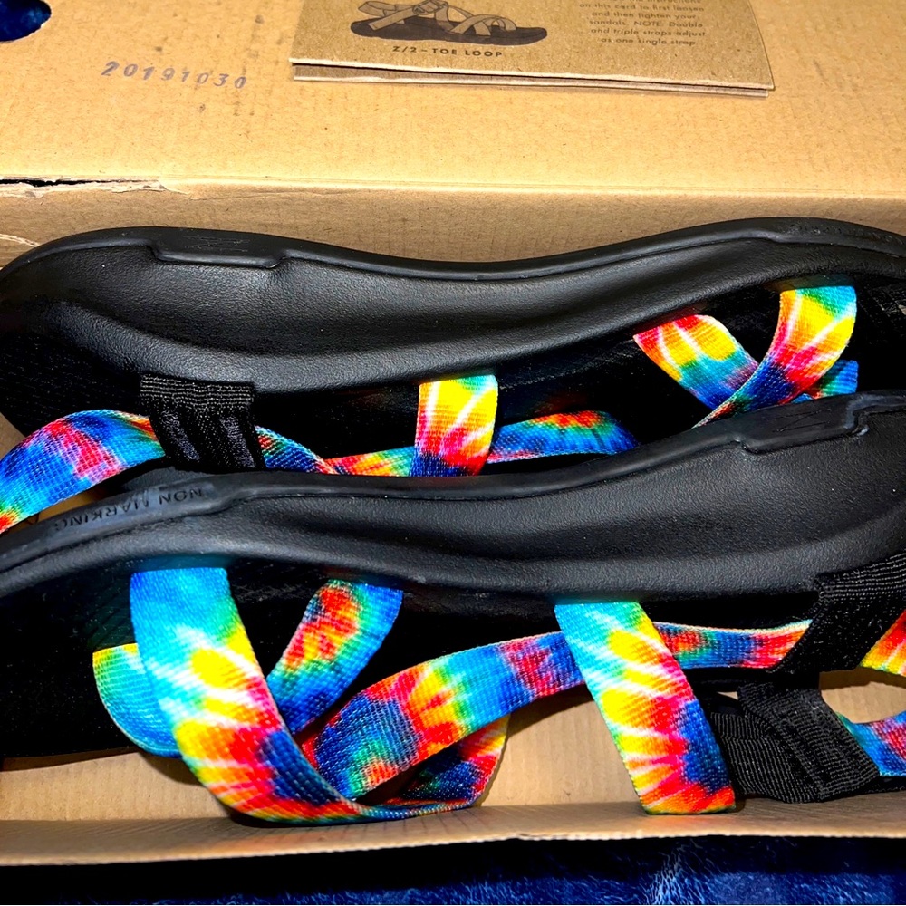 Chaco Women Tie Dye Z1 Classic Sandals US 11 Women